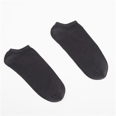 Носки мужские укороченные MINAKU цвет графит, размер 42-43 (29 см)