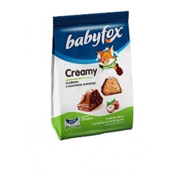 «BabyFox», конфеты вафельные Creamy, 100 гр. KDV
