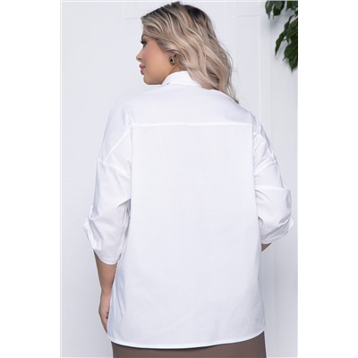 Рубашка Незабудка (белая) Б10856