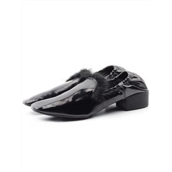 N18120S-2 BLACK Туфли женские (натуральная кожа) размер 225 - 35 российский