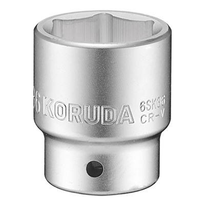 Головка 3/4 DR 36мм 6-ти гранная KORUDA